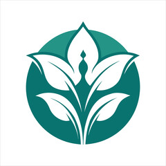  Lily of the Valley Floral Decorative Logo Design Vector