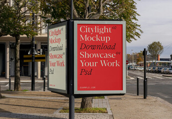 Urban Citylight PSD Mockups
