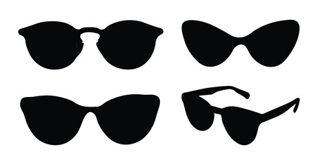 Black optical frame silhouettes design