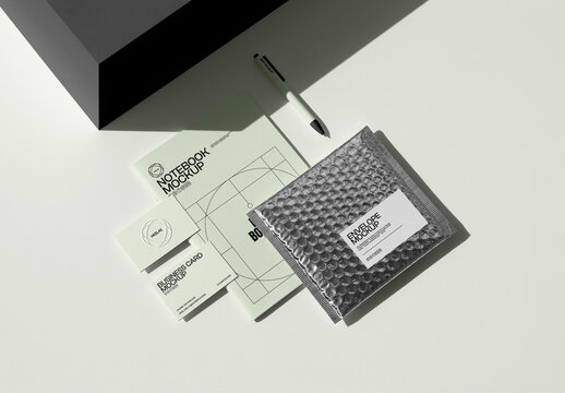 Stationery Set Mockups