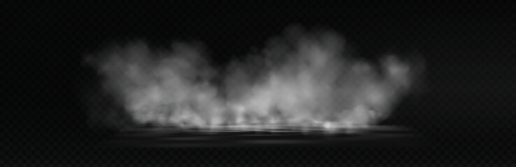 Misty vapor haze atmospheric illustration with dramatic light and floor smoke texture.
