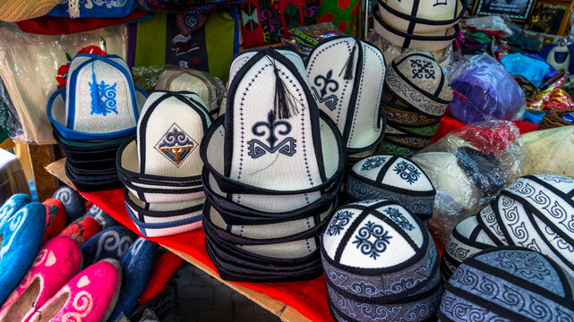 osh bazaar in Bishkek, Kyrgyzstan