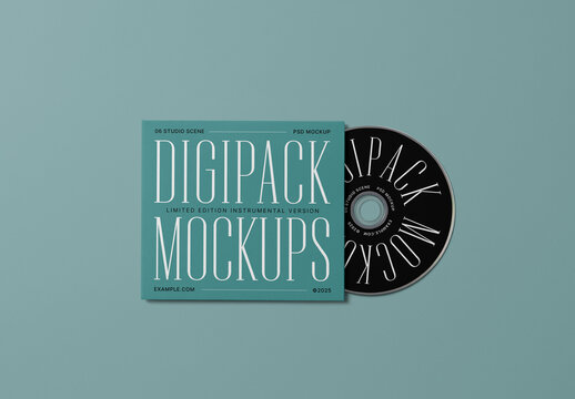 Disc Package Mockup