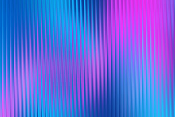 Abstract vertical lines with a gradient of blue and pink creating a modern design element