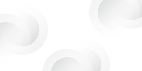 Minimalist banner background, pastel colorful, white gradations. Circle effect style geometric, abstract background.