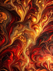 Multicolor paint fluids