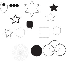 set of vector icons