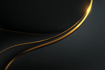 Dark gradient background with single sharp golden line