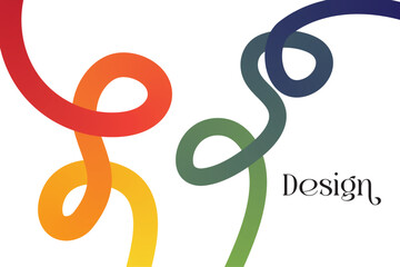 Naklejka premium An abstract red and green background with a 3D silver treble clef and musical notes illustration