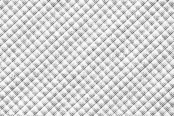 Repeating diagonal hatch pattern with rough, distressed black lines on a transparent background.