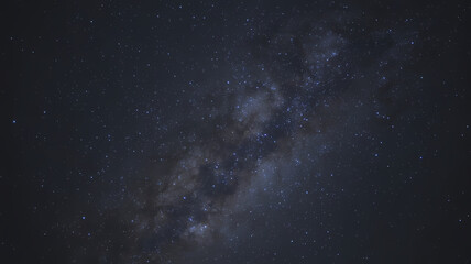 Vast Milky Way Galaxy with Numerous Stars and Nebulae in Deep Space night sky cosmos