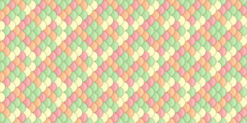 Sweet pasteltoned geometric pattern.  Perfect for backgrounds, textiles, and branding.  This repeating design evokes feelings of calm and delight.