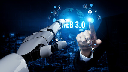 A map of global AI powered Web 3.0 decentralized applications. The ecosystem includes AI, cryptocurrency, blockchain, and decentralized finance. Motif