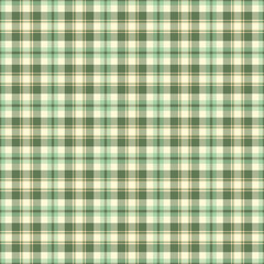 Classic plaid pattern in green hues. A versatile backdrop suitable for textiles, design projects, and holiday themes. Seamless and adaptable.