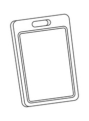 Black-and-white wooden cutting boarder kitchenware