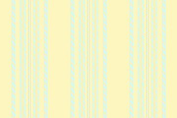 Obraz premium Soft pastel striped pattern. Seamless texture with vertical lines in yellow, blue, and cream. Ideal for backgrounds, textiles, and decorative designs. Versatile, serene, calm.