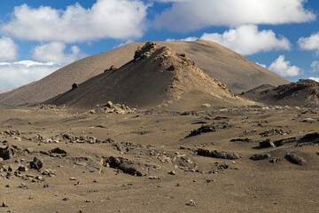 Caldera Roja in Timanfaya