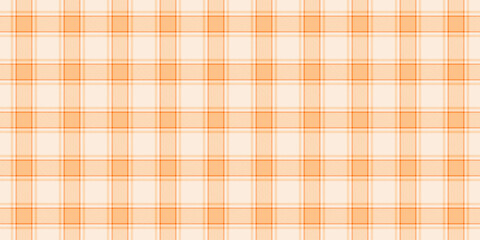 Gentle orange plaid pattern. Soft texture, perfect for backgrounds, textiles, or web design. Evokes warmth, comfort, and traditional elegance.