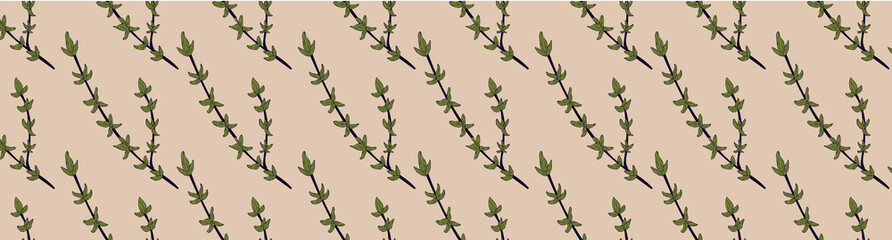 Botanical Branch Pattern: A repeating pattern showcases delicate botanical branch designs, offering a touch of natural elegance and versatile application possibilities.