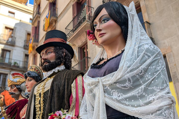 Fototapeta premium Gegants de Nou Barris