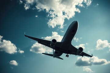 Soaring Through Azure Skies Now