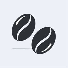Fototapeta premium coffee bean icon