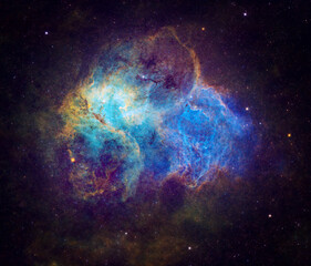 SH2-132 Lion Nebula at constellation Cepheus, 10,400 light years from earth © Sai