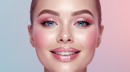 Cosmetics and beauty of different models