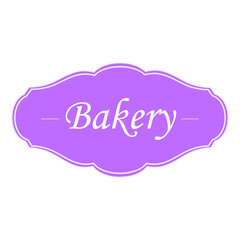 Purple Bakery Label Design Vintage Tag Template

Опис: