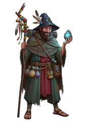 Fototapeta premium False Mystics – Itinerant Cursed Healer by fredcalil