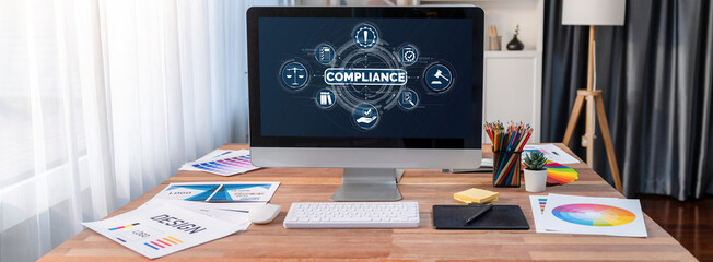 Compliance system for brisk online corporate business to meet quality standard