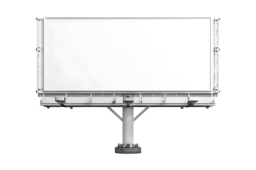 Blank billboard ready for your impactful advertising message, a versatile canvas for any campaign.