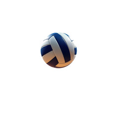 Fototapeta premium volleyball isolated on white isolated