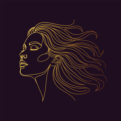 Elegant fashion logo with a hanger, leaf, and ribbon design, perfect for sustainable clothing brands and boutiques.