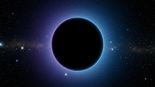 Planet Earth In Space Vector Illustration