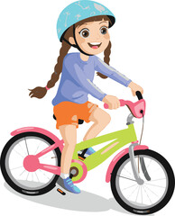 girl on bike