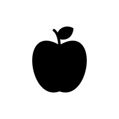Apple icon vector for web and mobile app. Apple sign and symbols for web design.