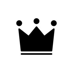 Crown icon vector for web and mobile app. crown sign and symbol