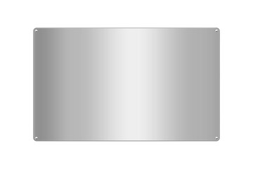 銀の金属プレートD4