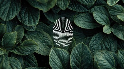 Engaging adaptive identity field icon concept depicting the presence and dynamic interaction of identity in digital space