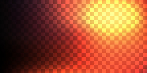 Yellow and red transparent film light leak with dust and scratches. Vintage texture overlay for photo effects and creative design.