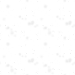 Ice snowfall seamless pattern background on transparent, Winter snowflakes isolated design.