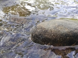 river in winter