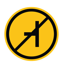 Fototapeta premium No Open Flame Sign for Safety in Industrial Settings