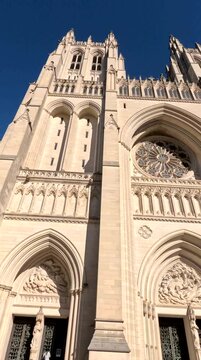 Beautiful Washington National Cathedral in Washington DC
