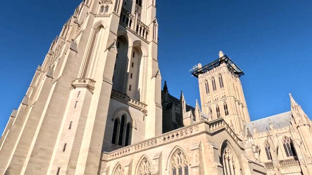 Beautiful Washington National Cathedral in Washington DC