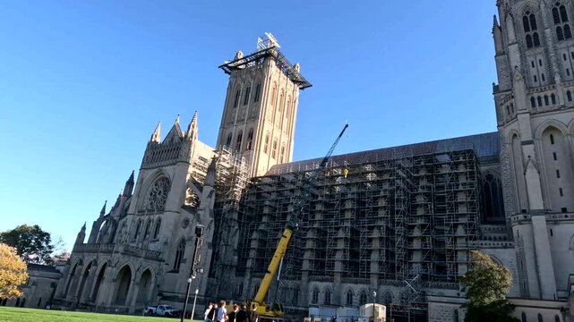Beautiful Washington National Cathedral in Washington DC