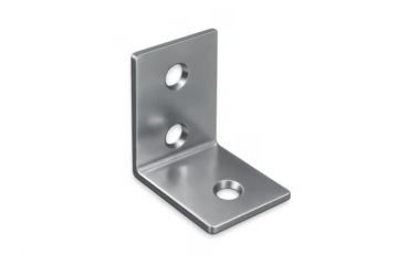 Metal angle bracket l-shaped hardware with holes