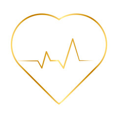 Heart pulse icon png clipart for healthcare technology