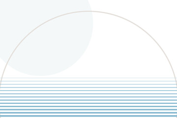 Png blue moon geometric background minimal style